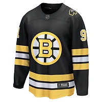 Men's Fanatics Nikita Zadorov Black Boston Bruins Home Breakaway Player Jersey