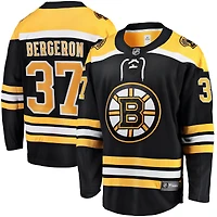 Fanatiques pour hommes de marque Patrice Bergeron Black Boston Bruins Breakaway - Maillot joueur