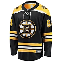 Men's Fanatics Tanner Jeannot Black Boston Bruins Home Breakaway Jersey