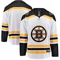 Men's Fanatics White Boston Bruins Away  Breakaway Jersey