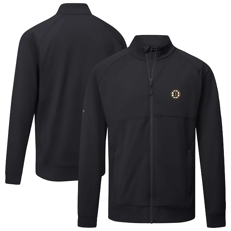 Veste entièrement zippée noire Insignia Core des Bruins de Boston pour homme Levelwear