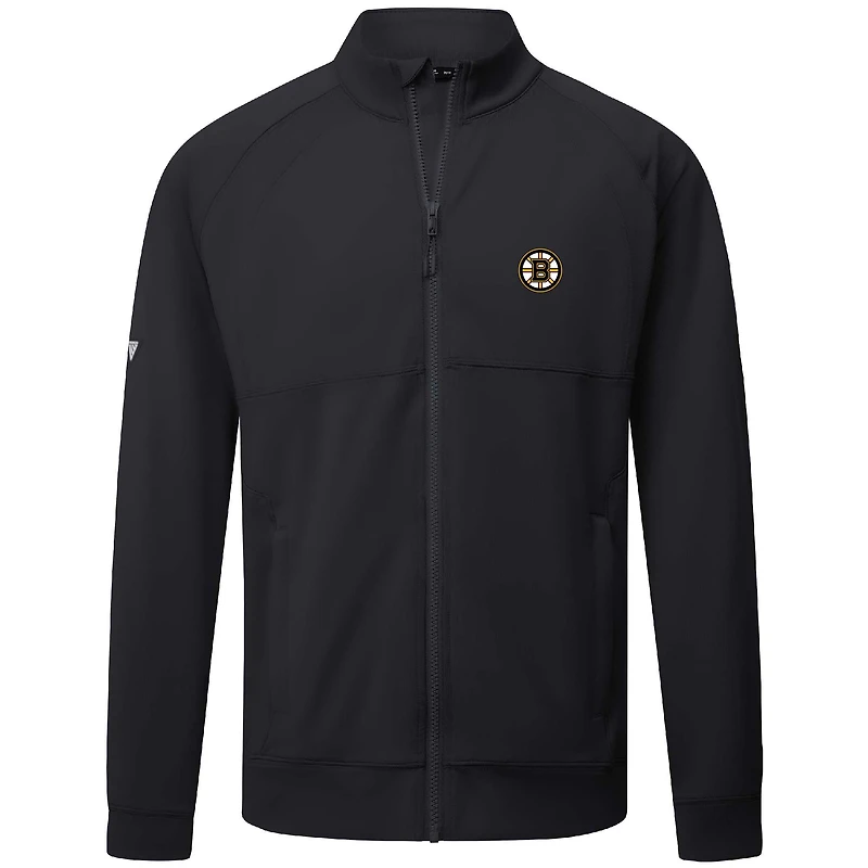 Veste entièrement zippée noire Insignia Core des Bruins de Boston pour homme Levelwear