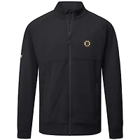 Veste entièrement zippée noire Insignia Core des Bruins de Boston pour homme Levelwear