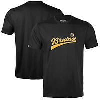 Men's Levelwear Black Boston Bruins Richmond Retro Team 2.0 T-Shirt