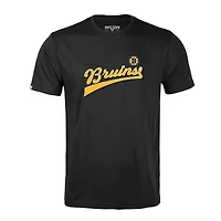 T-shirt rétro Richmond Team 2.0 noir pour homme de Levelwear des Bruins Boston