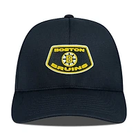 Casquette ajustable Skylight Zephyr noire pour homme des Bruins de Boston Levelwear