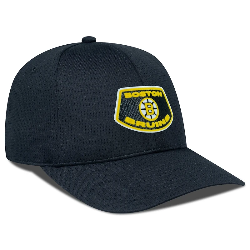 Men's Levelwear Black Boston Bruins  Skylight Zephyr Adjustable Hat