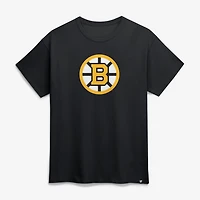 Men's Logo Athletic  Black Boston Bruins Essential T-Shirt