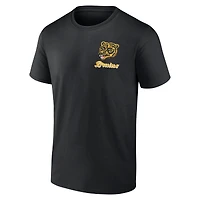 T-shirt noir athlétique avec logo des Bruins de Boston « Jamais fini » pour homme