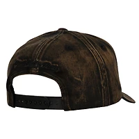 Men's Mitchell & Ness  Black Boston Bruins Downtown Snow Wash Pro-Crown Adjustable Hat