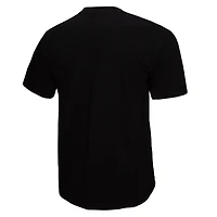 T-shirt noir pour homme Mitchell & Ness avec logo local des Bruins de Boston