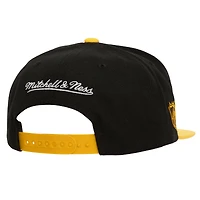 Casquette à visière noire Boston Bruins Soul Triple Up de Mitchell & Ness pour homme