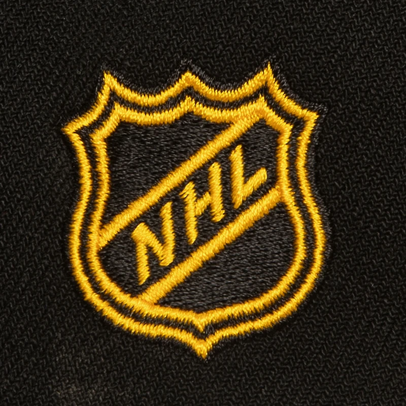 Men's Mitchell & Ness Black Boston Bruins Soul Triple Up Snapback Hat