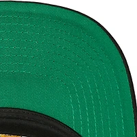 Casquette réglable noire Mitchell & Ness des Bruins de Boston Team Ground Pro pour hommes