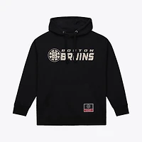Men's Mitchell & Ness Black Boston Bruins True Timber Camo Hoodie