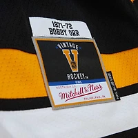 Men's Mitchell & Ness Bobby Orr Black Boston Bruins  1971 Blue Line Player Jersey