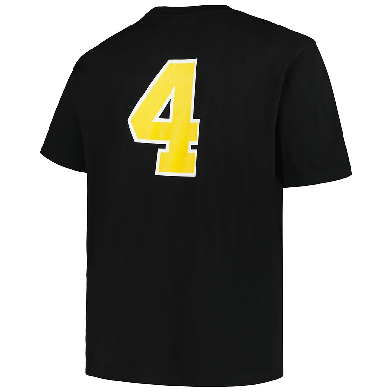 T-shirt avec nom et numéro Mitchell & Ness Bobby Orr pour hommes, noir, Bruins de Boston, grand