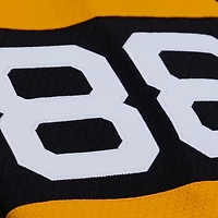 Men's Mitchell & Ness David Pastrnak Black Boston Bruins 2015 Power Play Jersey