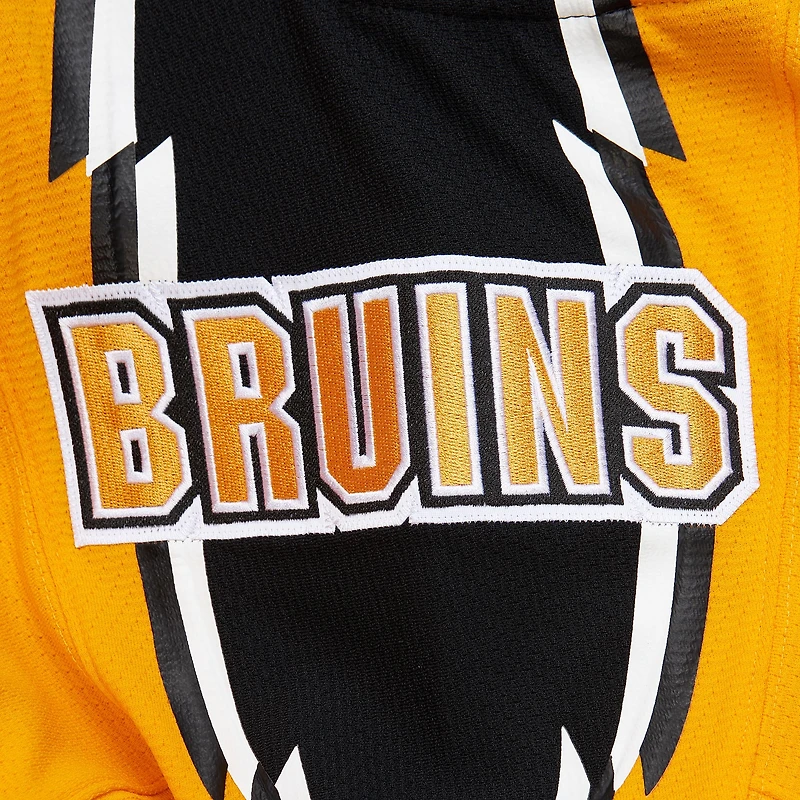Maillot de jeu puissance Mitchell & Ness Ray Bourque or des Bruins Boston 1996-97 pour hommes