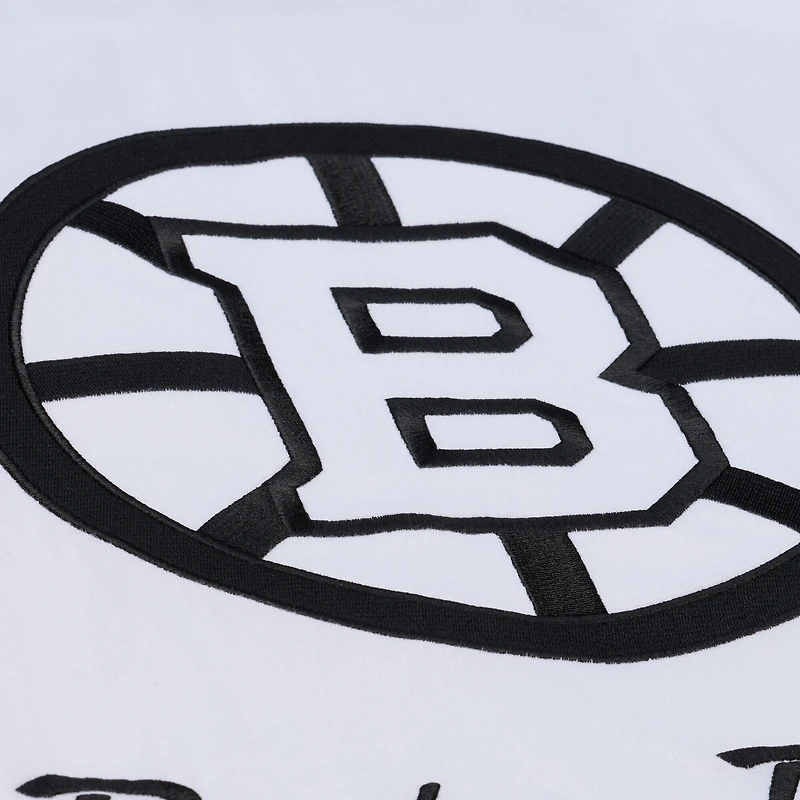 Men's Mitchell & Ness  White Boston Bruins Arctic T-Shirt