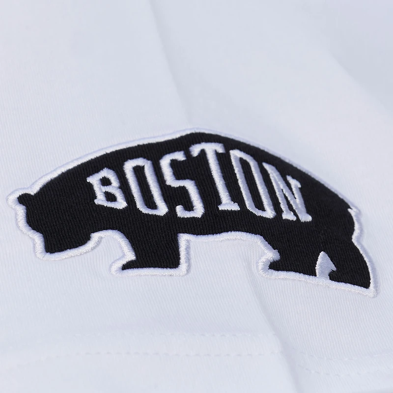 T-shirt Mitchell & Ness blanc Boston Bruins Arctic pour homme