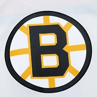 Maillot de joueur la ligne bleue 1958 Mitchell & Ness Willie O'Ree des Bruins Boston, blanc, pour hommes