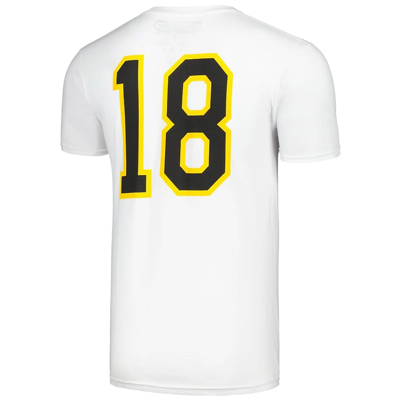 T-shirt avec nom et numéro des Bruins de Boston blanc Mitchell & Ness Willie O'Ree pour hommes
