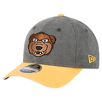 Men's New Era Black/Gold Boston Bruins Mascot 2-Tone 9FORTY Adjustable Hat