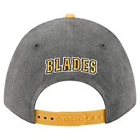 Men's New Era Black/Gold Boston Bruins Mascot 2-Tone 9FORTY Adjustable Hat