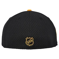 Men's New Era Black/Gold Boston Bruins Mesh Crown Two-Tone 59FIFTY Fitted Hat