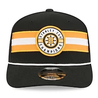 Men's New Era  Black Boston Bruins 1972 Stanley Cup Champions 9SEVENTY Adjustable Hat