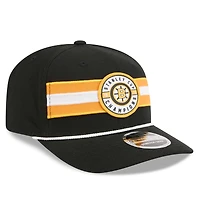 Men's New Era  Black Boston Bruins 1972 Stanley Cup Champions 9SEVENTY Adjustable Hat