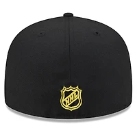 Casquette ajustée New Era noire pour homme, Boston Bruins, série Stadium 2026 de la LNH, modèle 59FIFTY