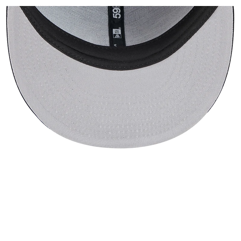Men's New Era Black Boston Bruins Core 59FIFTY Fitted Hat