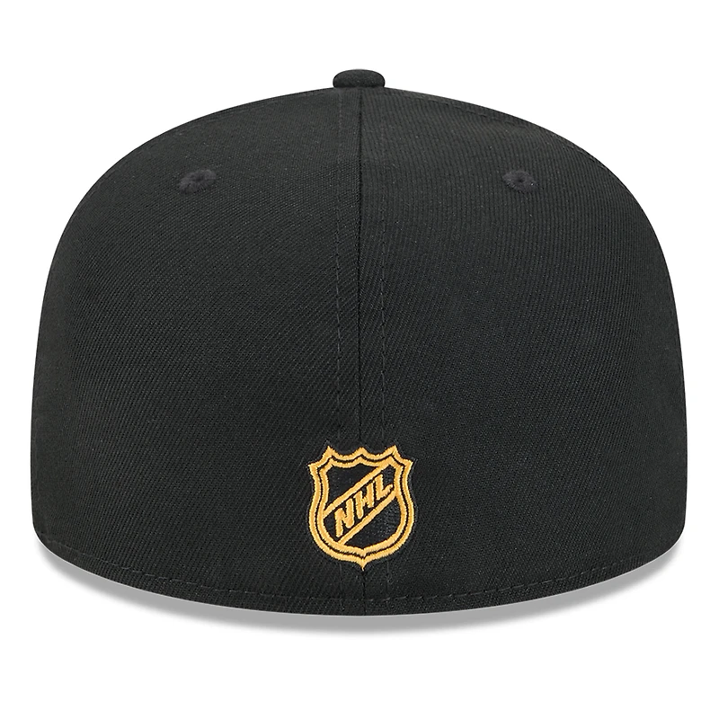 Casquette ajustée Core 59FIFTY noire des Bruins de Boston pour homme New Era