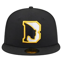 Men's New Era  Black Boston Bruins Deceptor 59FIFTY Fitted Hat