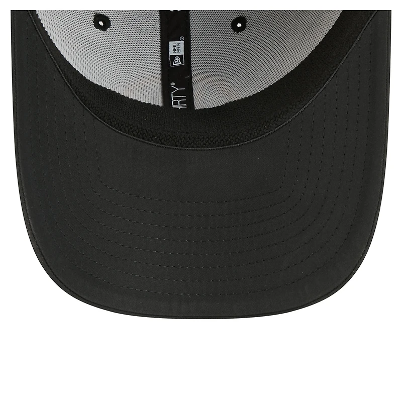Casquette New Era Flex noire pour homme avec logo des Bruins de Boston (modèle 39THIRTY).