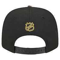 Men's New Era Black Boston Bruins Mascot Visor 9SEVENTY Adjustable Hat
