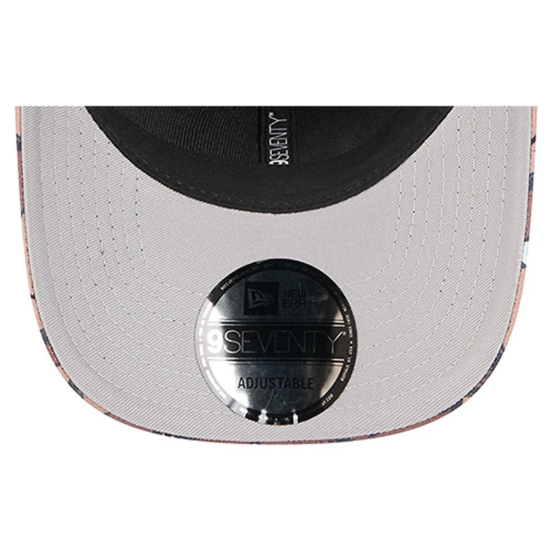 Men's New Era Black Boston Bruins Mascot Visor 9SEVENTY Adjustable Hat