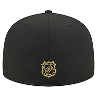 Men's New Era  Black Boston Bruins Military Appreciation Digital Camo Stars 59FIFTY Fitted Hat