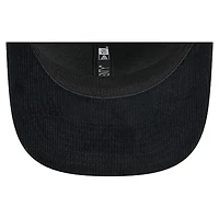 Casquette de camionneur ajustable en nylon matelassé 9SEVENTY noire des Bruins de Boston New Era pour homme