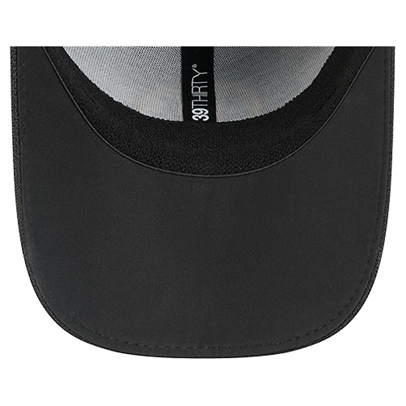 Casquette New Era noire à visière Hit 39THIRTY Flex des Bruins de Boston pour homme