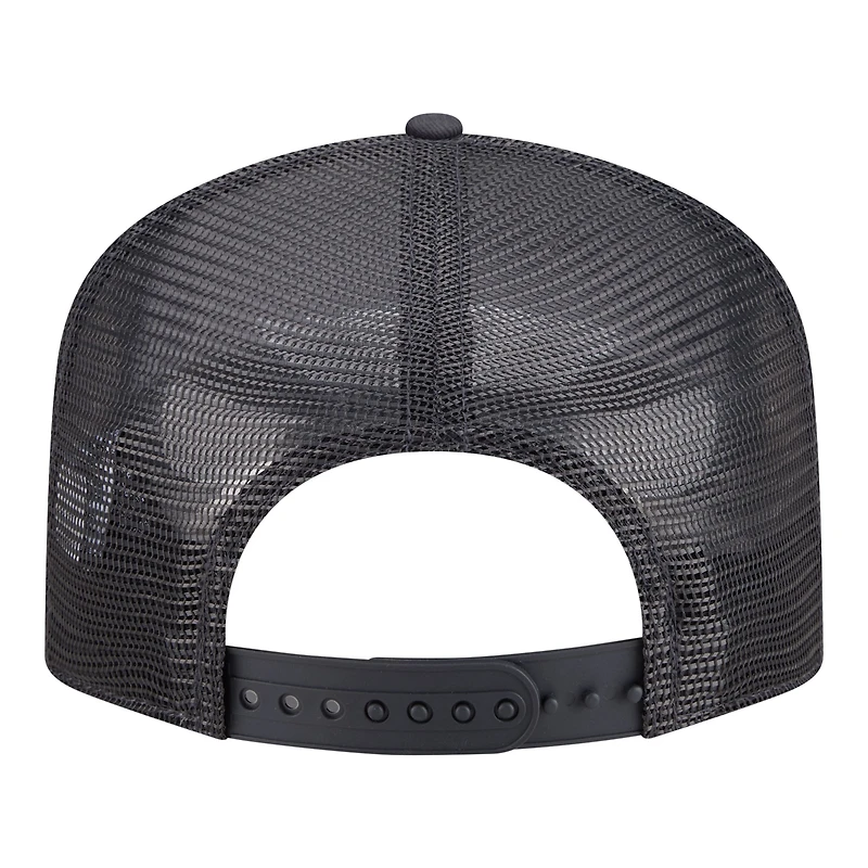 Casquette trucker ajustable New Era 19TWENTY pour homme, couleur anthracite