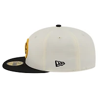 Men's New Era  Cream Boston Bruins 250th Anniversary of the United States Two-Tone 59FIFTY Fitted Hat