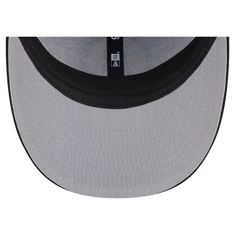 Men's New Era  Gray/Black Boston Bruins Wool Pin Low Profile 9FIFTY Snapback Hat