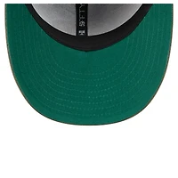Casquette ajustée 59FIFTY olive Boston Bruins pour homme New Era à fleurs ton sur