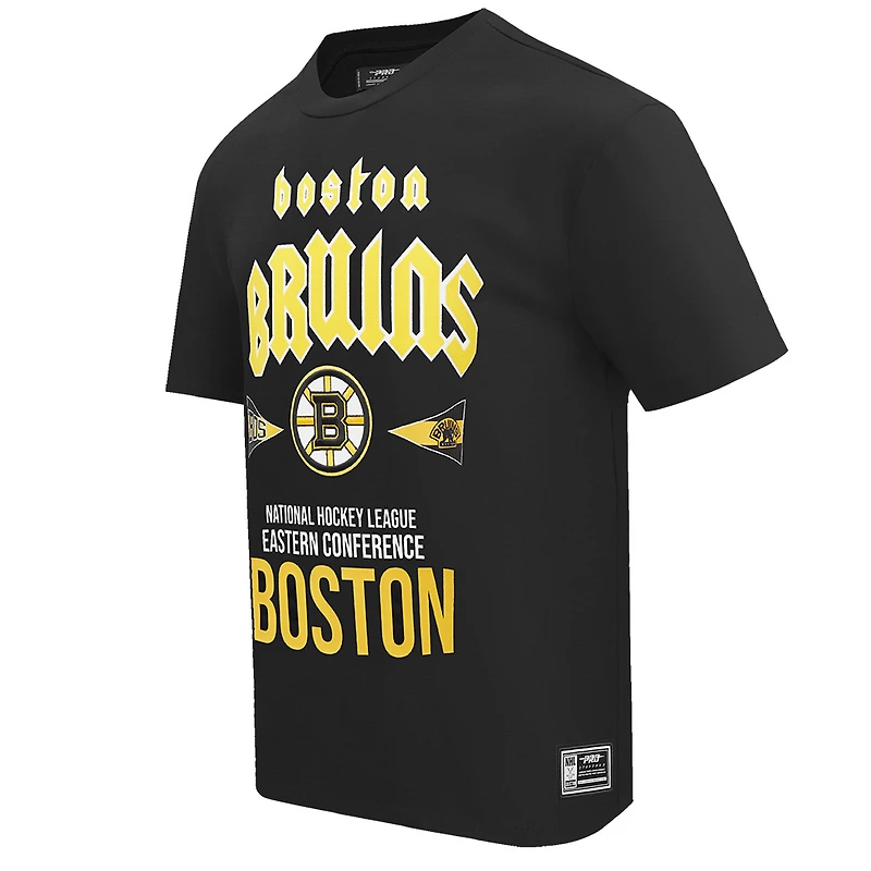 T-shirt Pro Standard noir pour hommes des Bruins de Boston City Tour