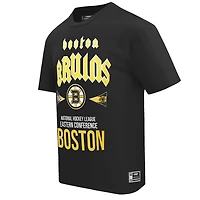 T-shirt Pro Standard noir pour hommes des Bruins de Boston City Tour