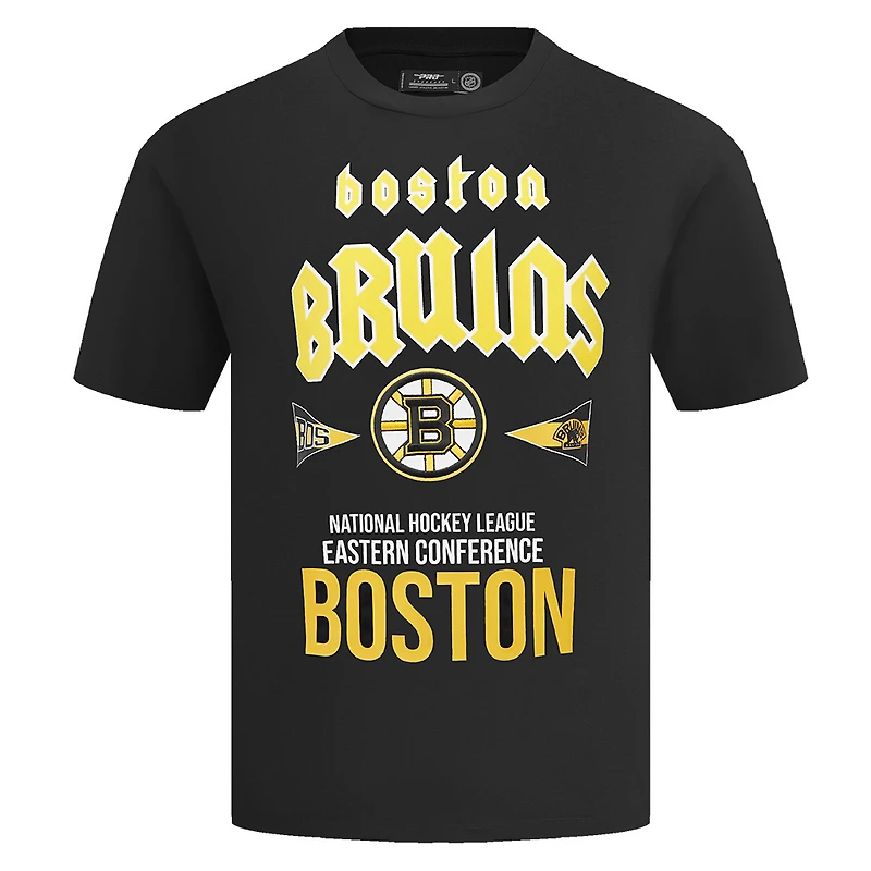 T-shirt Pro Standard noir pour hommes des Bruins de Boston City Tour