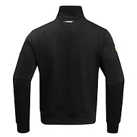 Men's Pro Standard Black Boston Bruins Classic Chenille Full-Zip Track Jacket